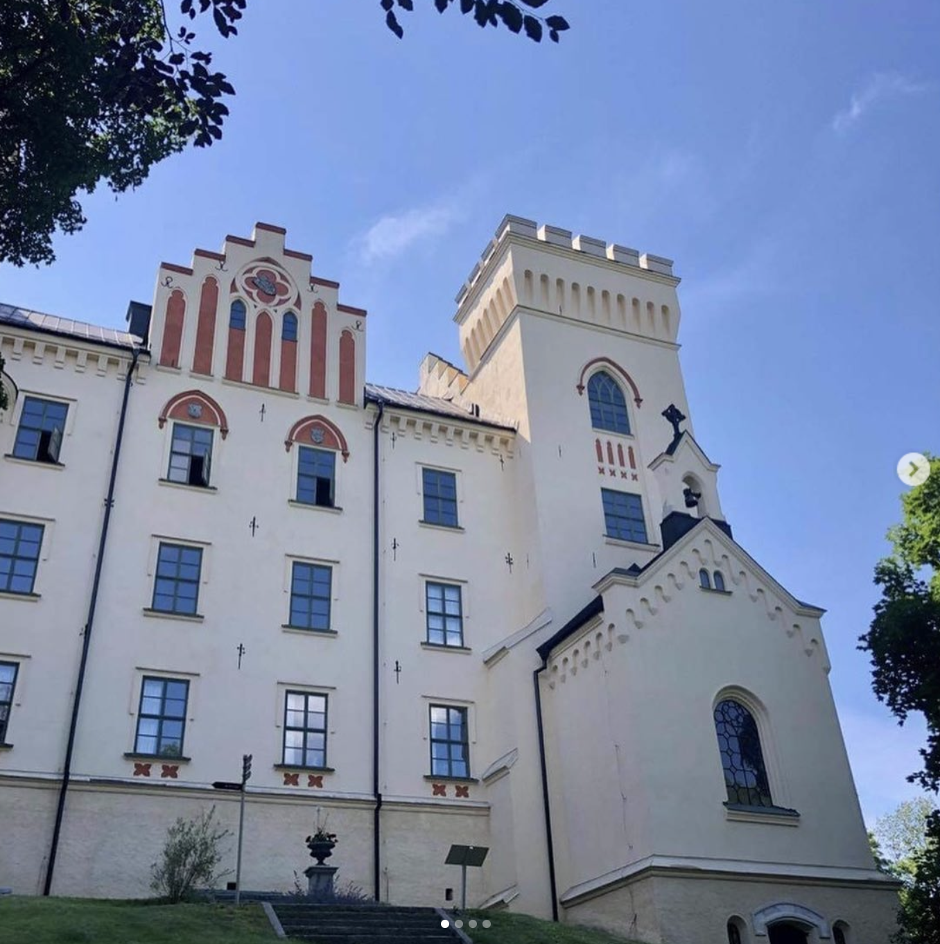 Bogesunds Slott vid Café Parkvillan